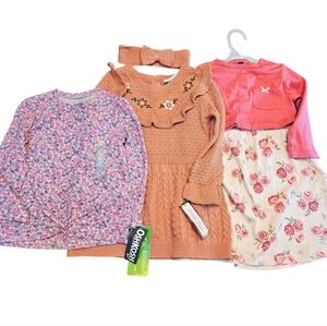 NWT girl's 2t bundle of adorable sets